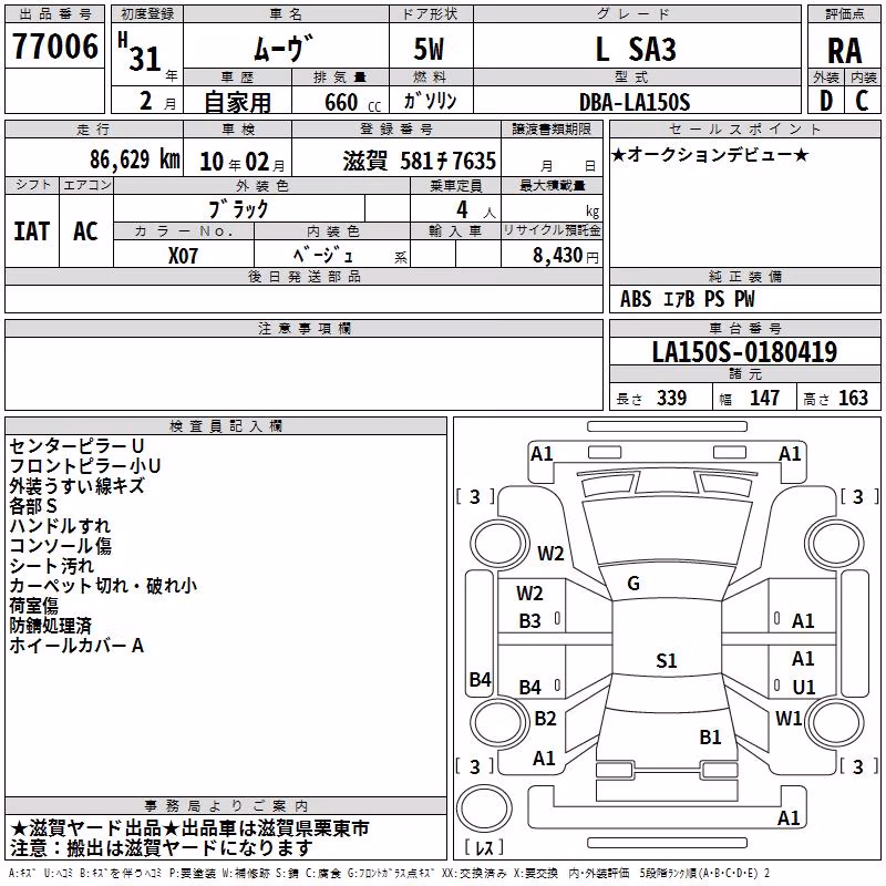 DAIHATSU MOVE