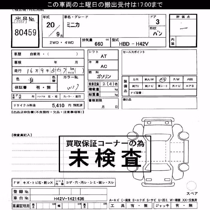 MITSUBISHI MINICA