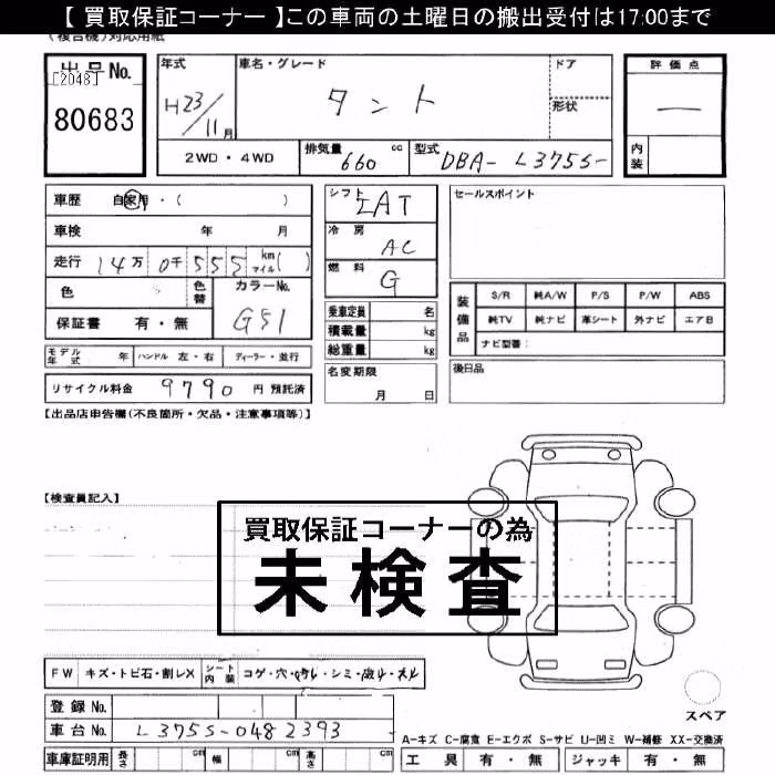 DAIHATSU TANTO