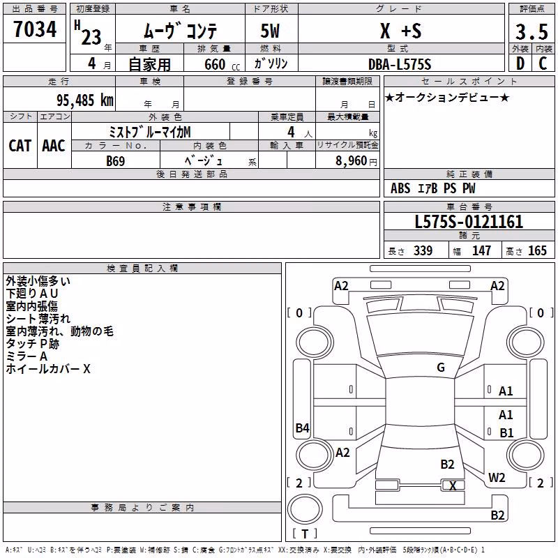 DAIHATSU MOVE CONTE