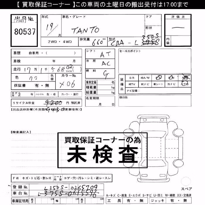 DAIHATSU TANTO
