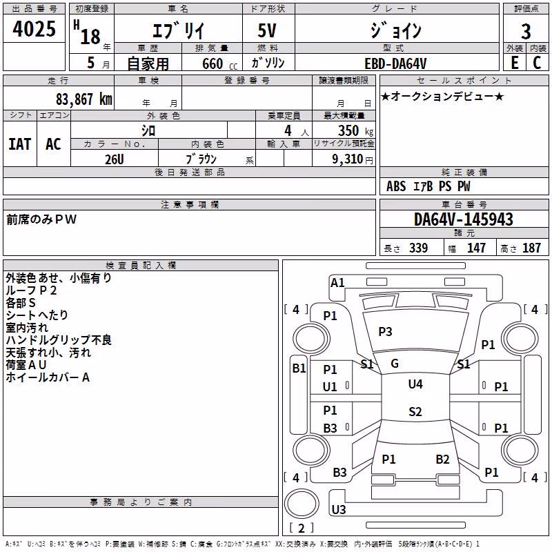 SUZUKI EVERY