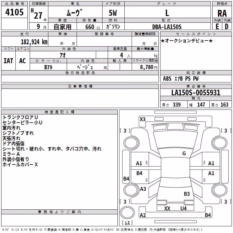 DAIHATSU MOVE