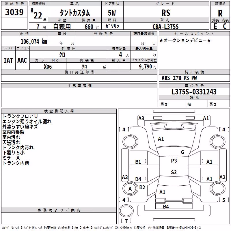 DAIHATSU TANTO