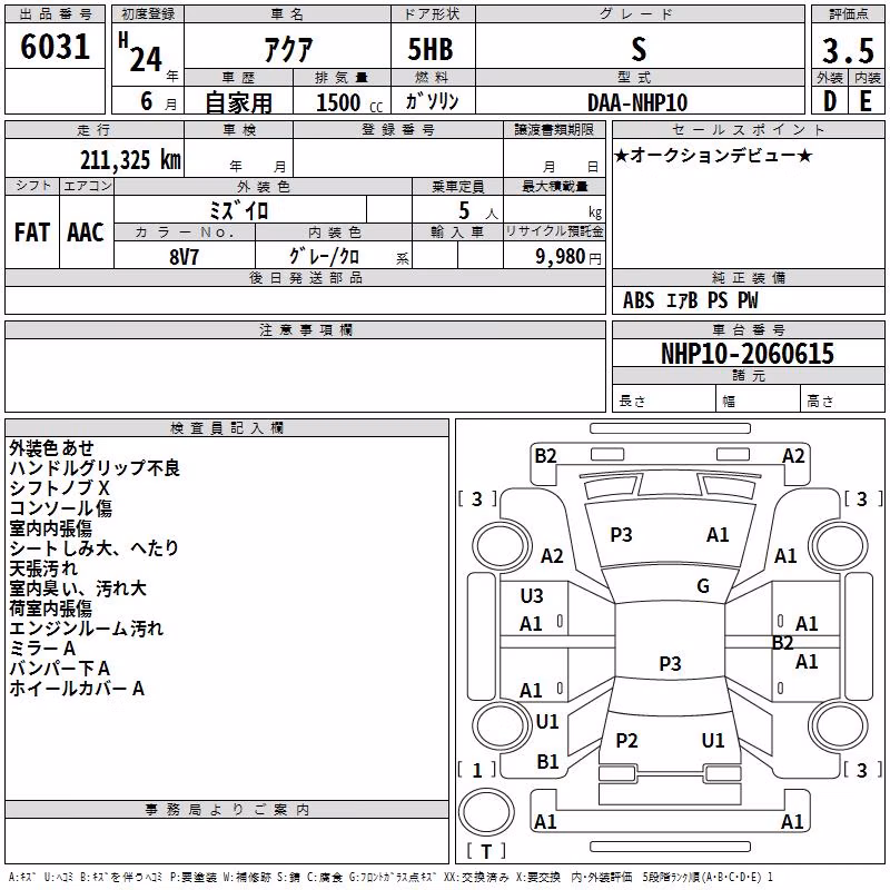 TOYOTA AQUA