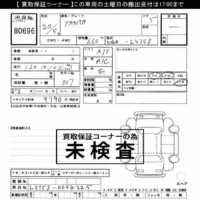 DAIHATSU TANTO