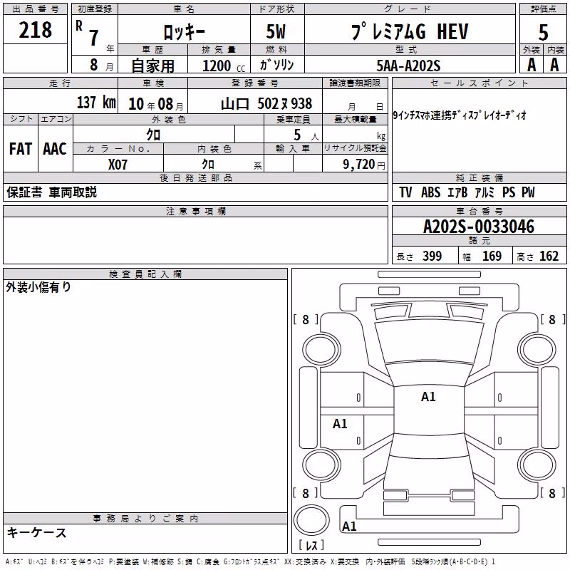 DAIHATSU ROCKY