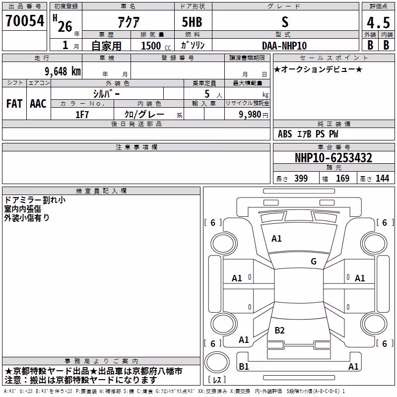 TOYOTA AQUA