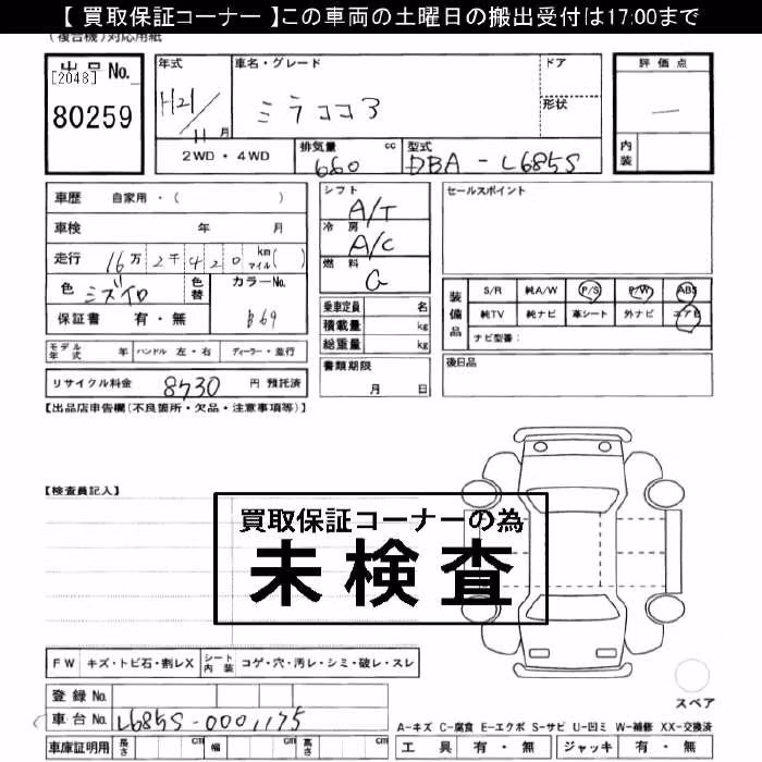 DAIHATSU MIRA COCOA