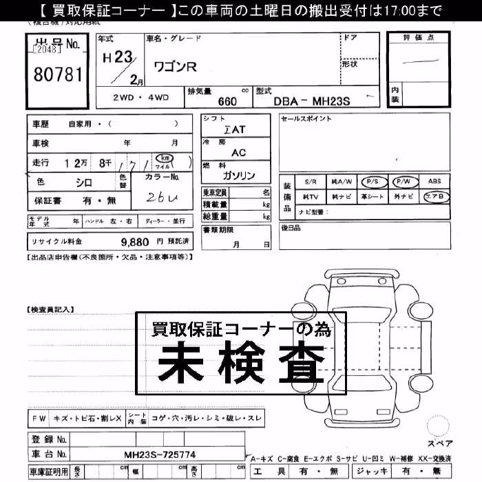 SUZUKI WAGON R