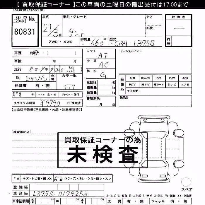 DAIHATSU TANTO