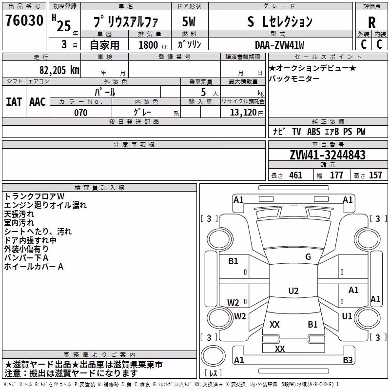 TOYOTA PRIUS ALPHA