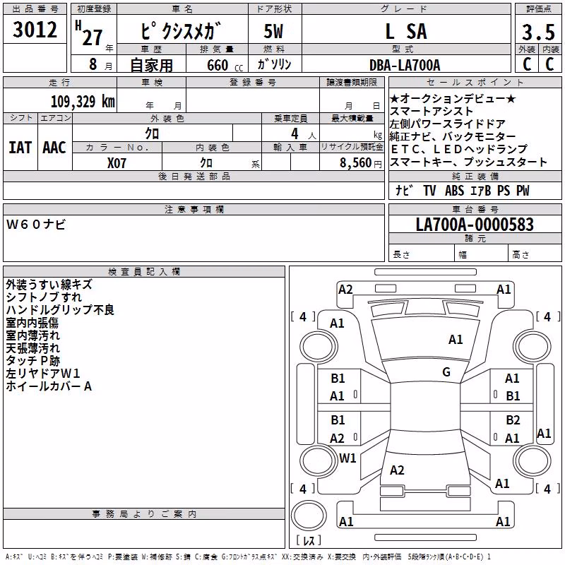 TOYOTA PIXIS MEGA
