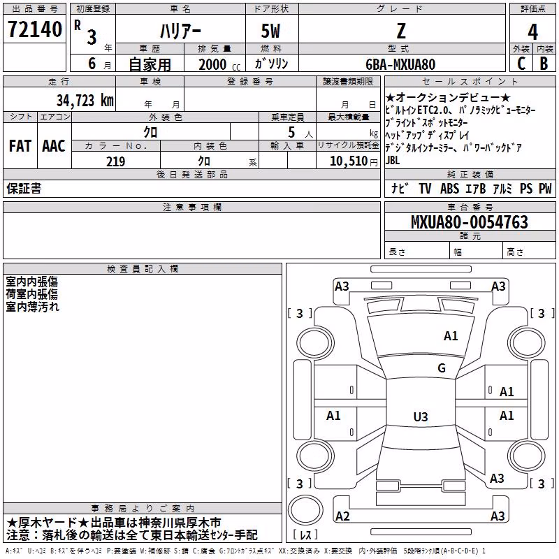 TOYOTA HARRIER