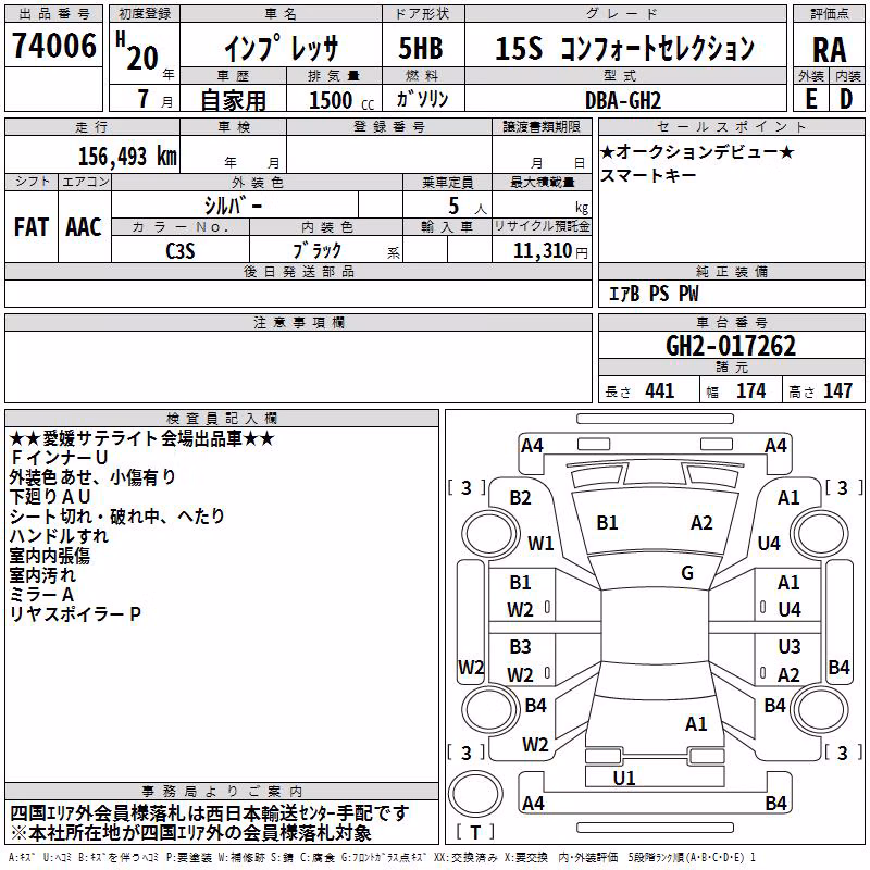 SUBARU IMPREZA