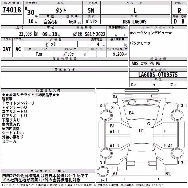 DAIHATSU TANTO