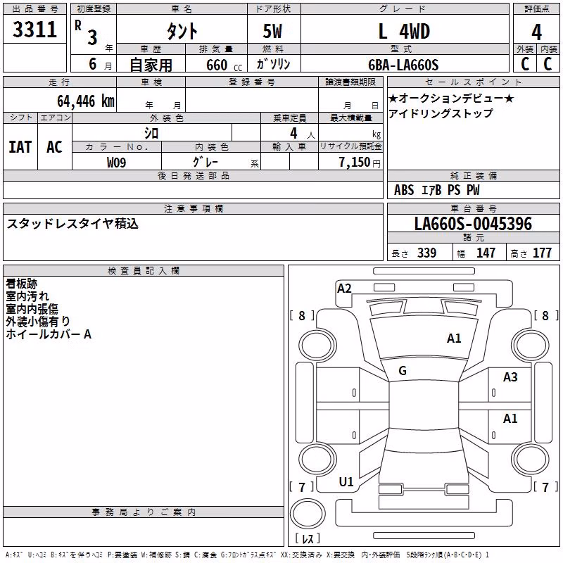 DAIHATSU TANTO