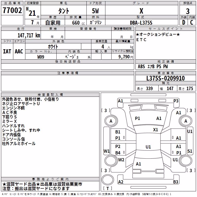 DAIHATSU TANTO