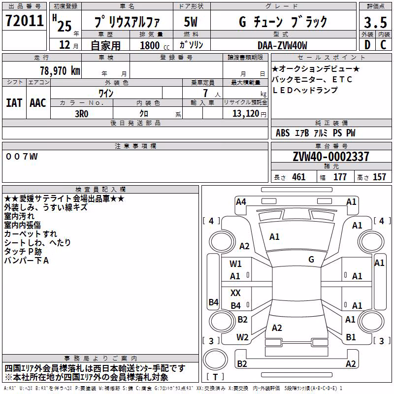 TOYOTA PRIUS ALPHA