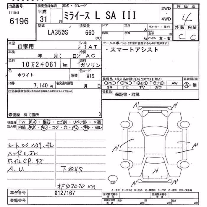 DAIHATSU MIRA E:S
