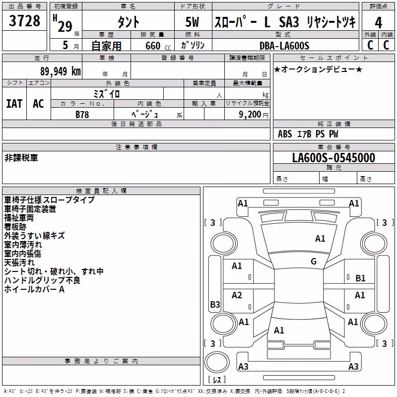 DAIHATSU TANTO