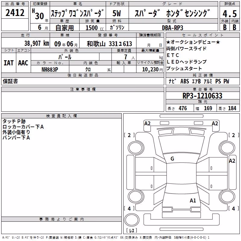 HONDA STEPWGN