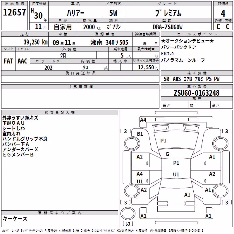 TOYOTA HARRIER