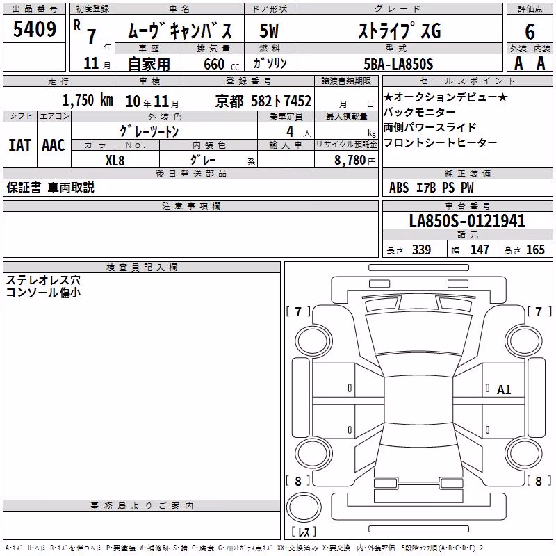 DAIHATSU MOVE CANBUS