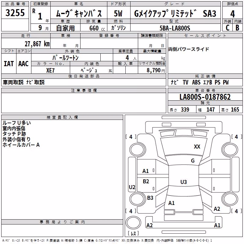 DAIHATSU MOVE CANBUS