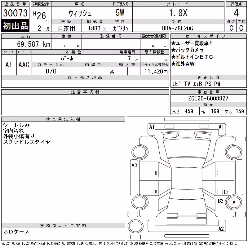 TOYOTA WISH