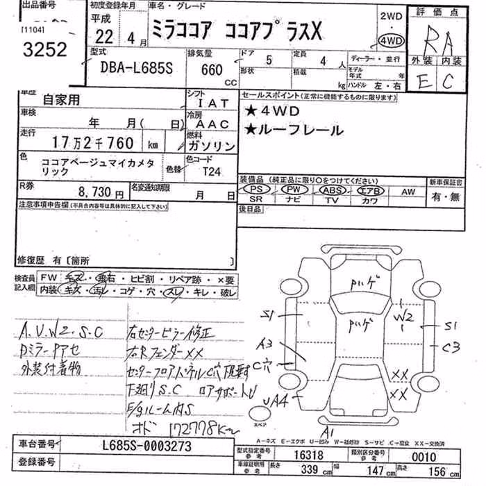 DAIHATSU MIRA COCOA