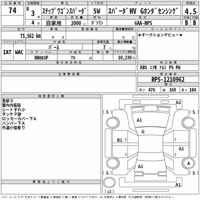HONDA STEPWGN