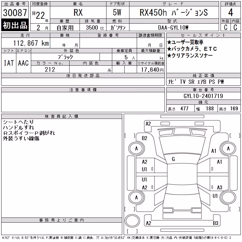 LEXUS RX450H
