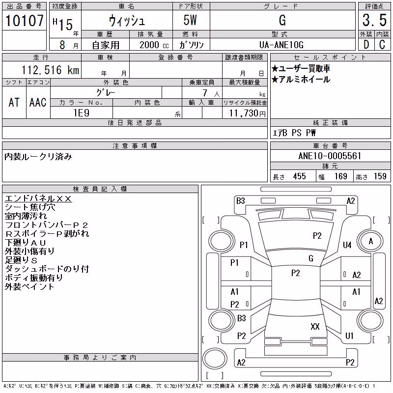 TOYOTA WISH
