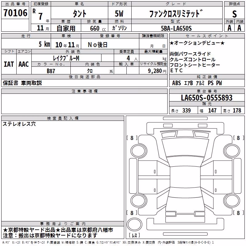 DAIHATSU TANTO