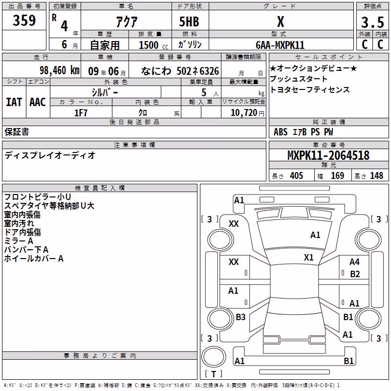 TOYOTA AQUA