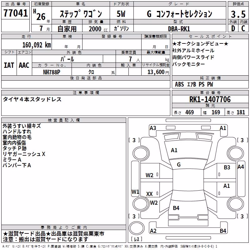 HONDA STEPWGN