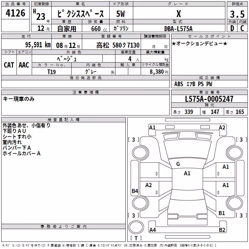 TOYOTA PIXIS SPACE