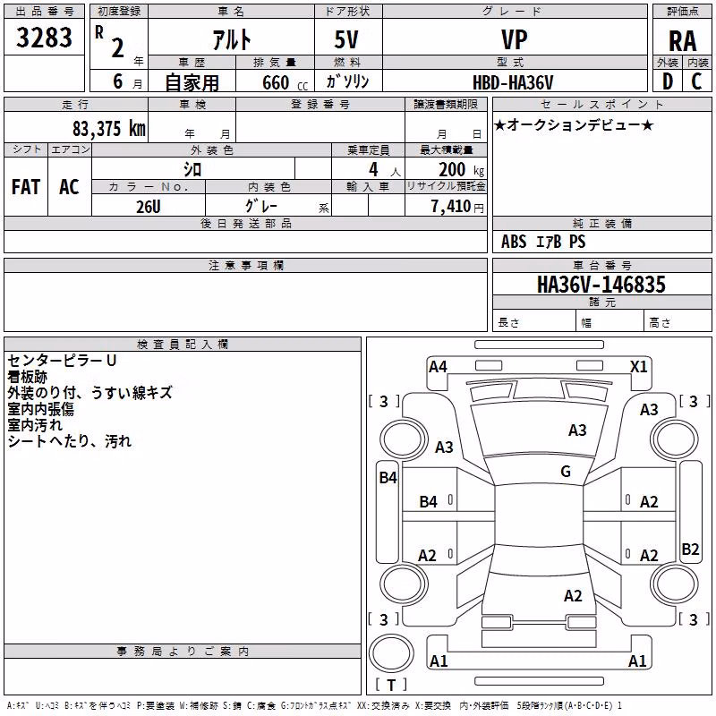 SUZUKI ALTO