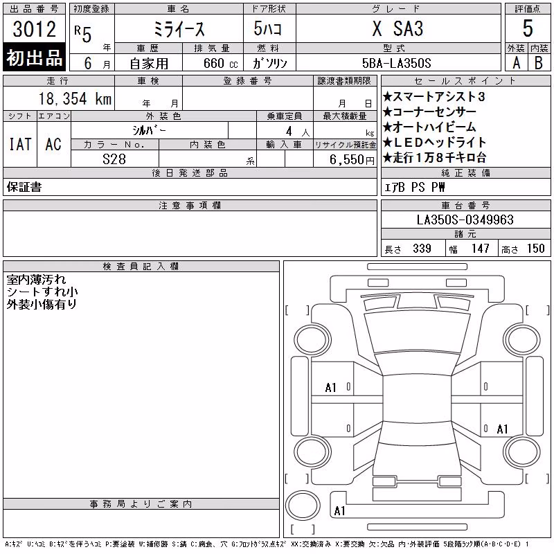 DAIHATSU MIRA E:S