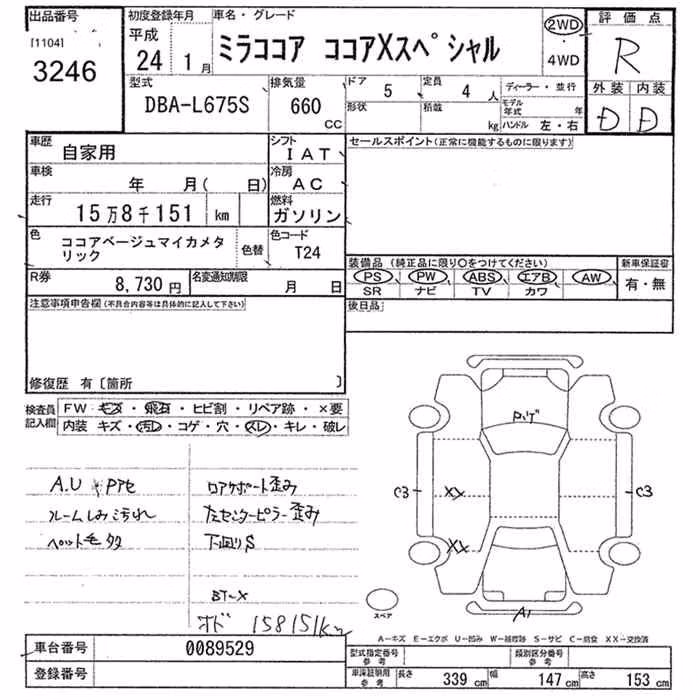 DAIHATSU MIRA COCOA