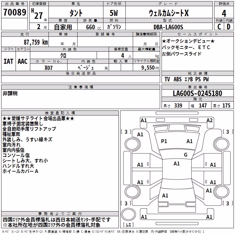 DAIHATSU TANTO