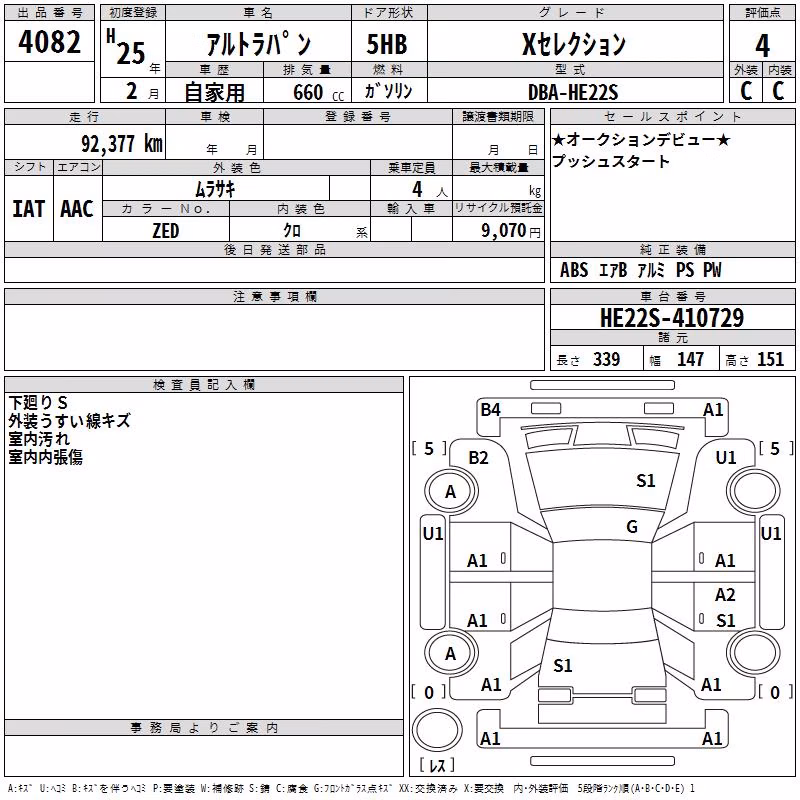 SUZUKI ALTO LAPIN
