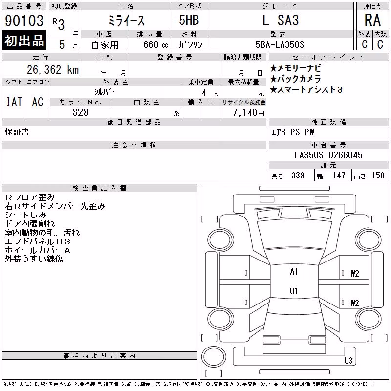DAIHATSU MIRA E:S