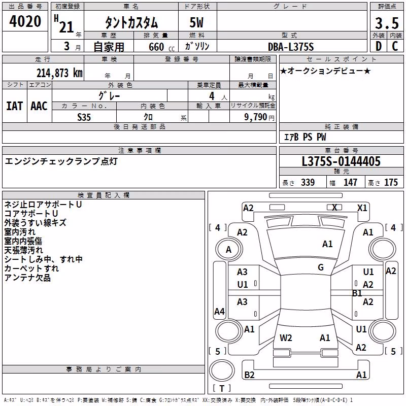 DAIHATSU TANTO