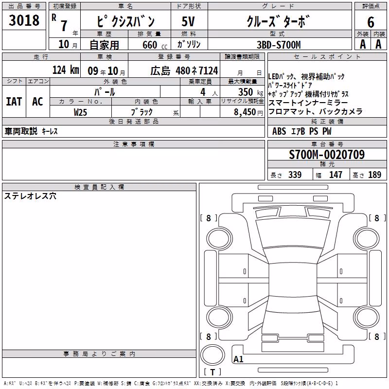 TOYOTA PIXIS VAN