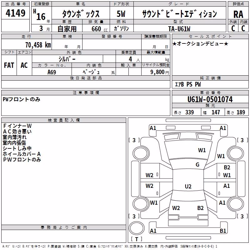 MITSUBISHI TOWN BOX