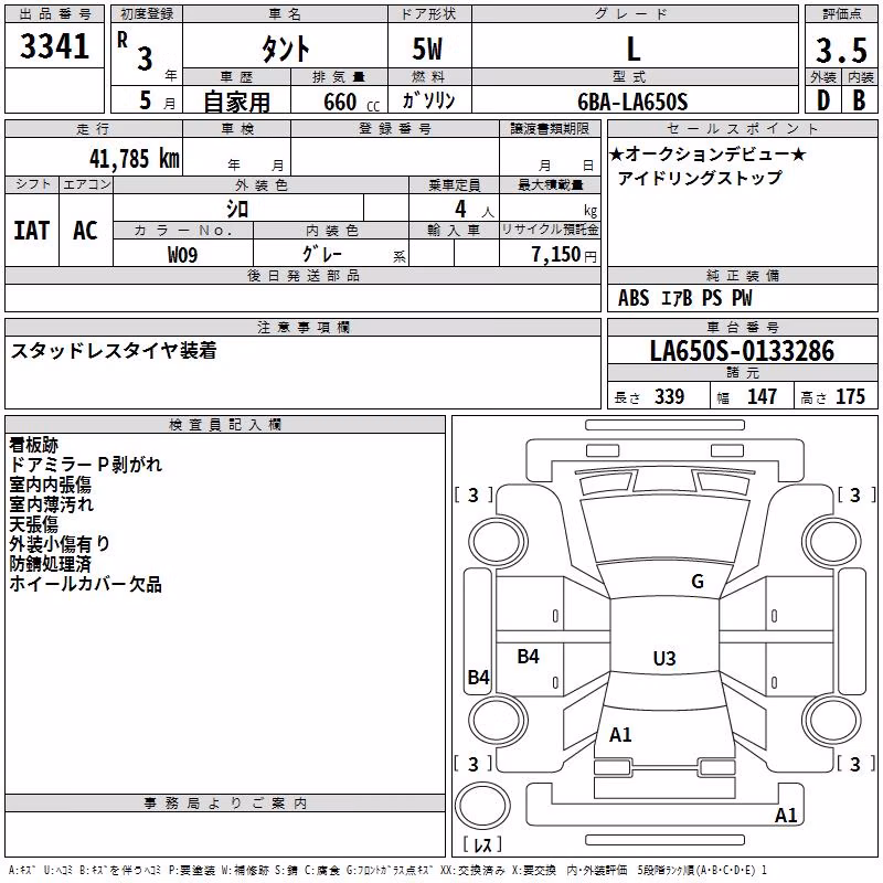 DAIHATSU TANTO