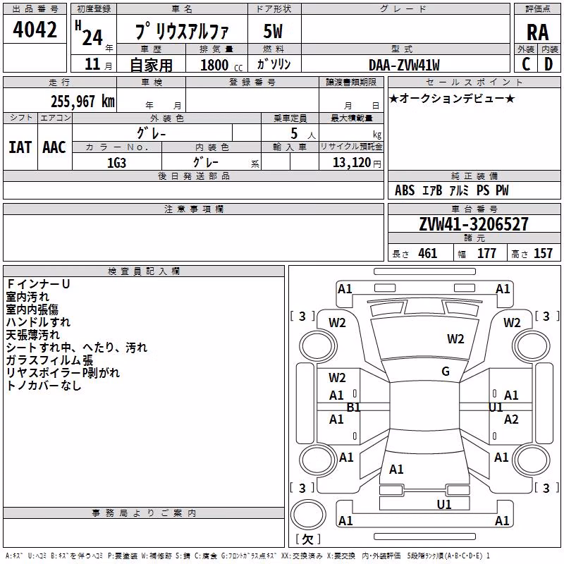 TOYOTA PRIUS ALPHA