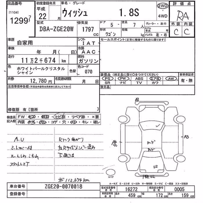TOYOTA WISH
